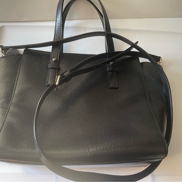 Kate Spade New York Grand Street Small Hayden Leather Handbag Black - Picture 6 of 9